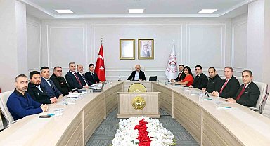 Adıyaman'da haftalık koordinasyon toplantısı gerçekleştirildi