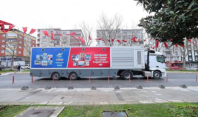 Afet Destek ve Lojistik Dağıtım Tırı'nın rotası Balkanlar