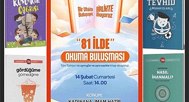 Afyonkarahisar'da '81 İlde Okuma Buluşması' etkinliği gerçekleştirilecek