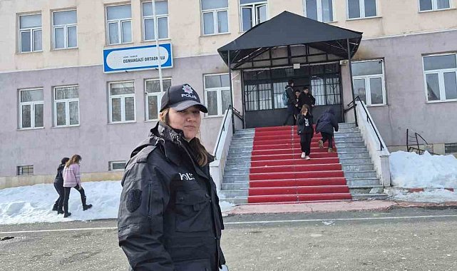 Ağrı'da okul çevrelerinde güvenlik önlemleri artırıldı