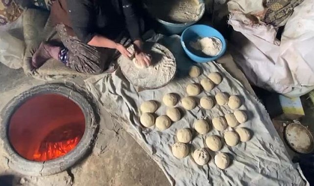 Ağrı'da tandırlar Ramazan için yakıldı