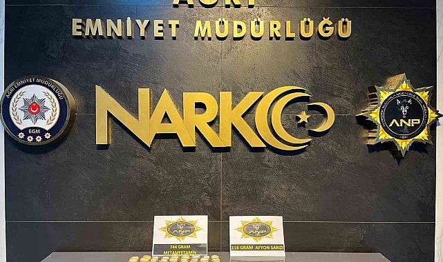 Ağrı'da uyuşturucu operasyonunda 8 kişi tutuklandı