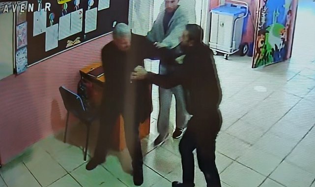 Ahlat'ta okul müdürlerine saldırı görüntüleri ortaya çıktı