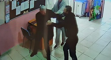 Ahlat'ta okul müdürlerine saldırı görüntüleri ortaya çıktı