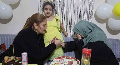 Aile fotoğrafından geriye tek kalan Alye'nin doğum gününde babaannesi gözyaşlarına boğuldu