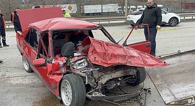 Ailesine veda mesajı atan 19 yaşındaki sürücü tankerle çarpışarak hayatını kaybetti