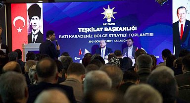 AK Parti Batı Karadeniz Bölge Toplantısı Karabük'te tamamlandı