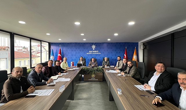 AK Parti Bilecik'te Ramazan ayı çalışmaları değerlendirildi