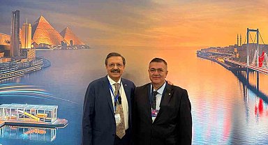 Akıncı, Kahire'de Türkiye-Mısır İş Forumu'na katıldı