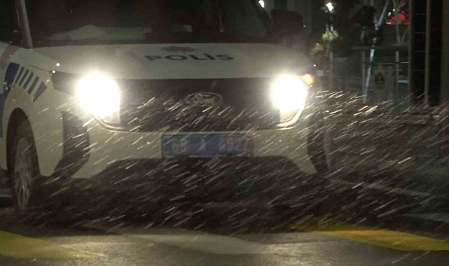 Aksaray'da kar yağışı başladı