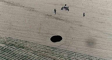 Aksaray'da korkutan obruk tehlikesi: 9'u büyük 86 obruk var