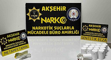 Akşehir'de uyuşturucu operasyonu