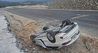 Akseki'de trafik kazası: 1 yaralı