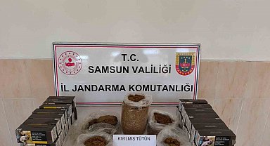 Alaçam'da kaçak tütün mamulleri operasyonu