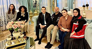 Alanya Kaymakamı Öztürk'ten gazilere anlamlı ziyaret