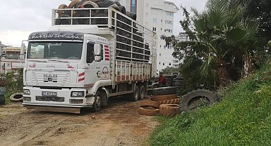 Alanya'da 6 yılda 30 tır atık araç lastiği, geri dönüşümle ekonomiye kazandırıldı