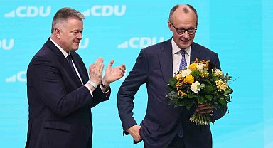 Almanya Başbakanı Merz, yüzde 91,17 oyla yeniden CDU partisi genel başkanı seçildi