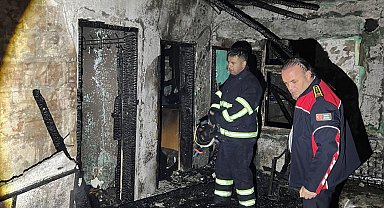 Amasya'da köy evinde çıkan yangında yaşlı kadın hayatını kaybetti