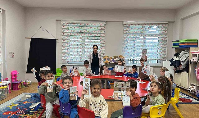 Ana okulu öğrencilerine sağlık eğitimi