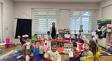 Ana okulu öğrencilerine sağlık eğitimi