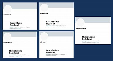 Ankara Cumhuriyet Başsavcılığınca 5 örgüt hesabına erişim engeli