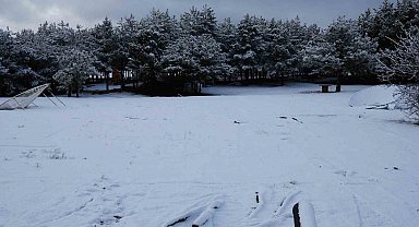 Ankara'da kar yağışı