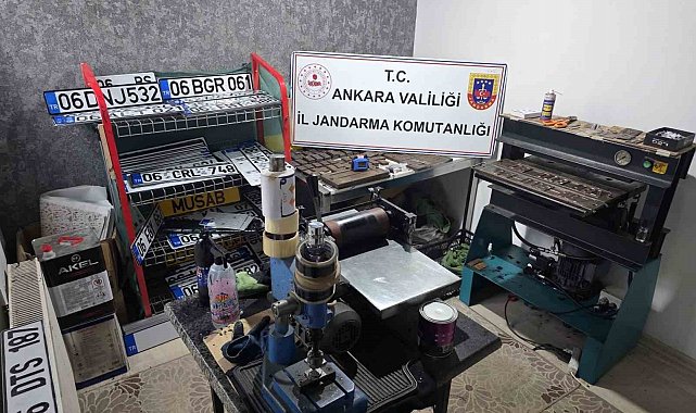 Ankara'da resmi belgede sahtecilik yapan şahıs gözaltına alındı