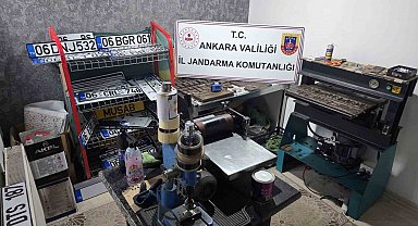 Ankara'da resmi belgede sahtecilik yapan şahıs gözaltına alındı