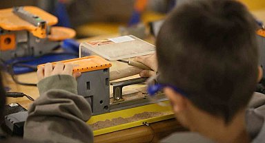 Antalya Bilim Merkezi'nde sömestir tatilinde üretim odaklı bilim kampları yapıldı