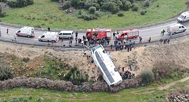 Antalya'da otobüs kazası: 8 ölü, 26 yaralı