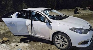 Araç içerisinde patlama: 3 yaralı