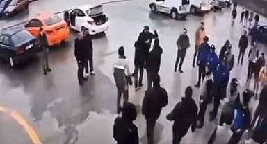 Araç muayene istasyonundaki ölümlü kavganın görüntüleri ortaya çıktı