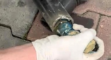 Aracın aks ve şaftında 5 kilo 300 gram uyuşturucu ele geçirildi