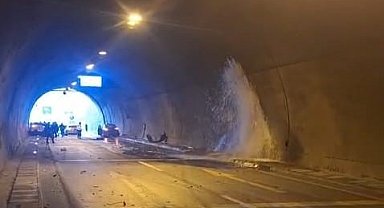Araklı Tüneli'nde kaza: 4 yaralı