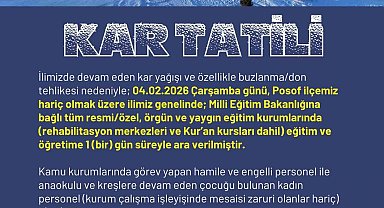 Ardahan'da eğitime kar engeli