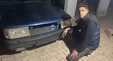 Arkadaşına selam vermek için bastığı kornadan ses çıkmayınca çalındığını fark etti