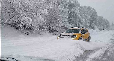 Artvin'in Şavşat ilçesinde eğitime kar engeli