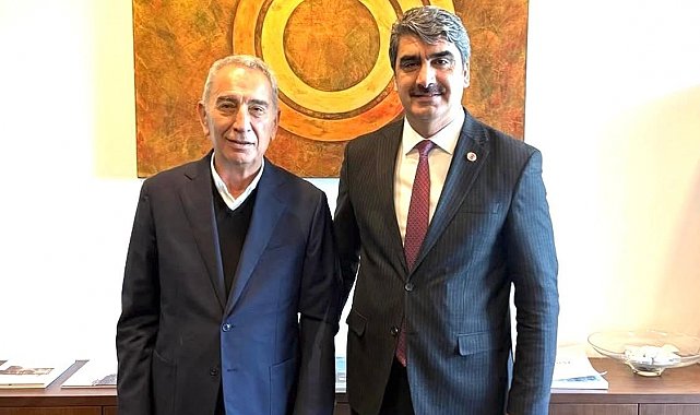 Aşkale Belediye Başkanı Polat'tan Polat Holding Yönetim Kurulu Başkanı Adnan Polat'a nezaket ziyareti