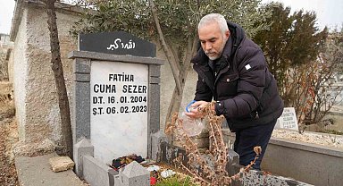 Asrın felaketinde oğlunu kaybeden baba: "Biz hala 6 Şubat'tayız"