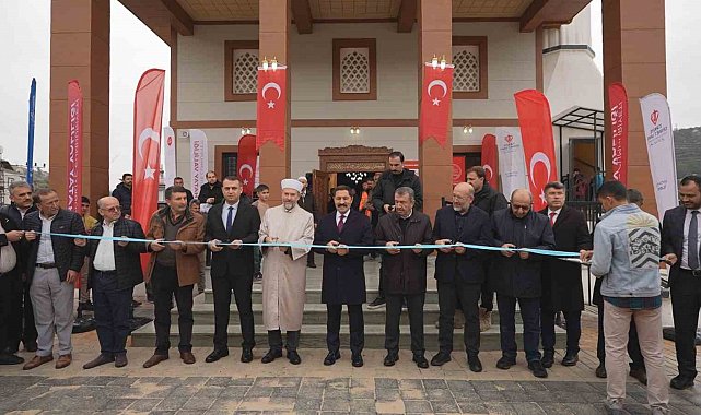 Asrın felaketinin ardından Hatay'da 119'uncu cami ibadete açıldı