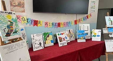 Atasözleri ve deyimler hayal gücüyle tuvale yansıtıldı