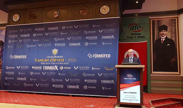 ATO Başkanı Baran: "Büyük ölçekli yangın yaşayan işletmelerin yaklaşık yüzde 40'ı faaliyetlerine geri dönemiyor"