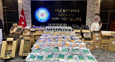 Avcılar'da sahte ilaç ve kozmetik imalathanesine operasyon: 2 gözaltı