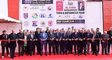 Aydın 13. Tarım Fuarı kapılarını açtı