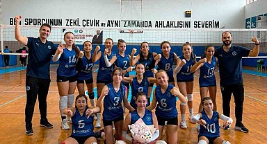 Aydın Büyükşehir Belediyespor Midi Takımı namağlup şampiyon oldu