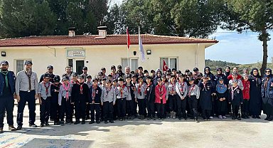 Aydın Diyanet İzcilik Kampı'nda 40 öğrenci İzcilik Yemini etti