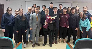 Aydın Lisesi'nde Ramazan söyleşisi ilgi gördü