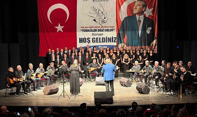 Aydın'da "Türküler dile geldi" konseri gerçekleştirildi
