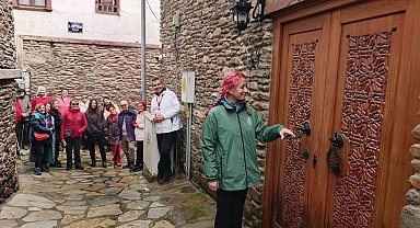 Aydınlı doğaseverler Ödemiş'in tarihi mirasını tanıdı