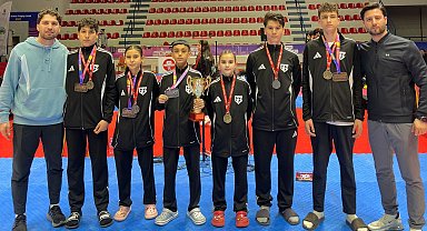 Aydınlı sporcular Arnavutluk'tan beş madalya ile döndü